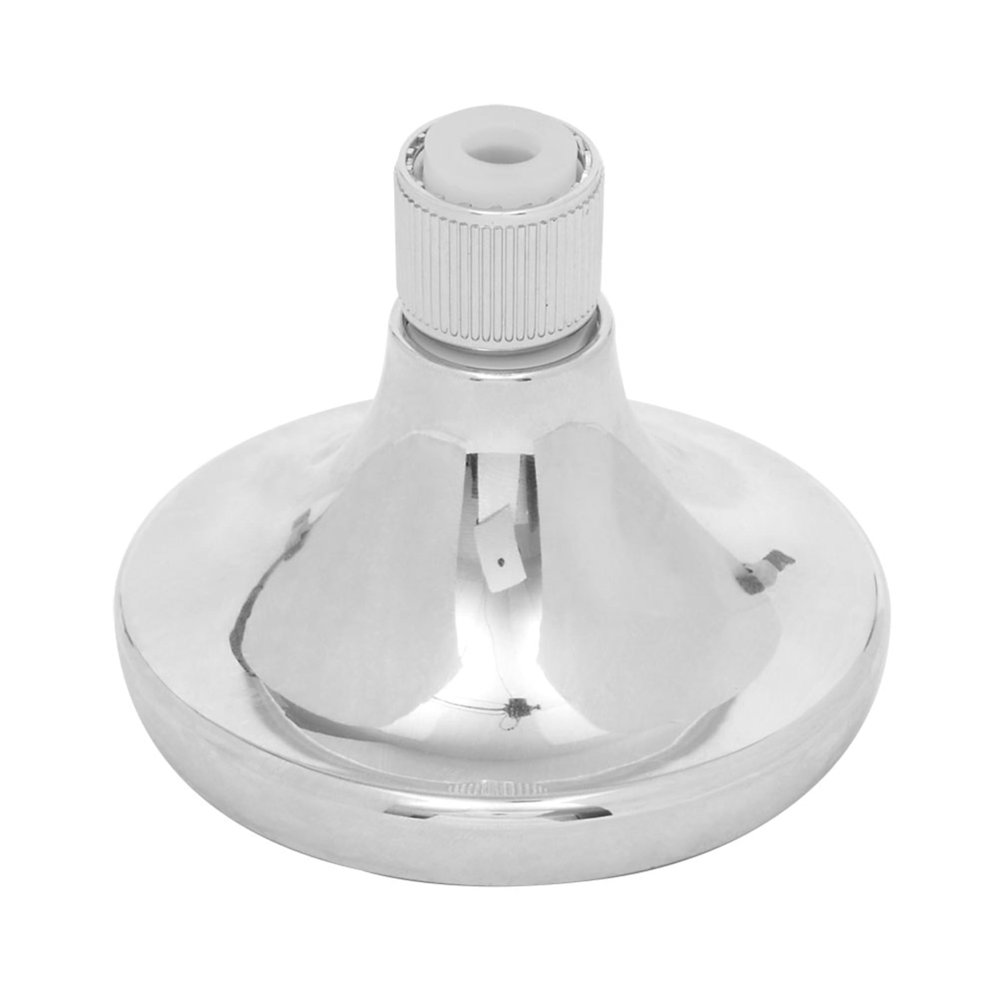 Home Basics 5" Single Function Wall Mounted Shower Head, Chrome $5.00 EACH, CASE PACK OF 12