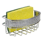 Load image into Gallery viewer, Home Basics Sponge Holder, Chrome $3.00 EACH, CASE PACK OF 12
