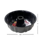 Load image into Gallery viewer, Home Basics Fluted Non-Stick Cake Pan $5.00 EACH, CASE PACK OF 12
