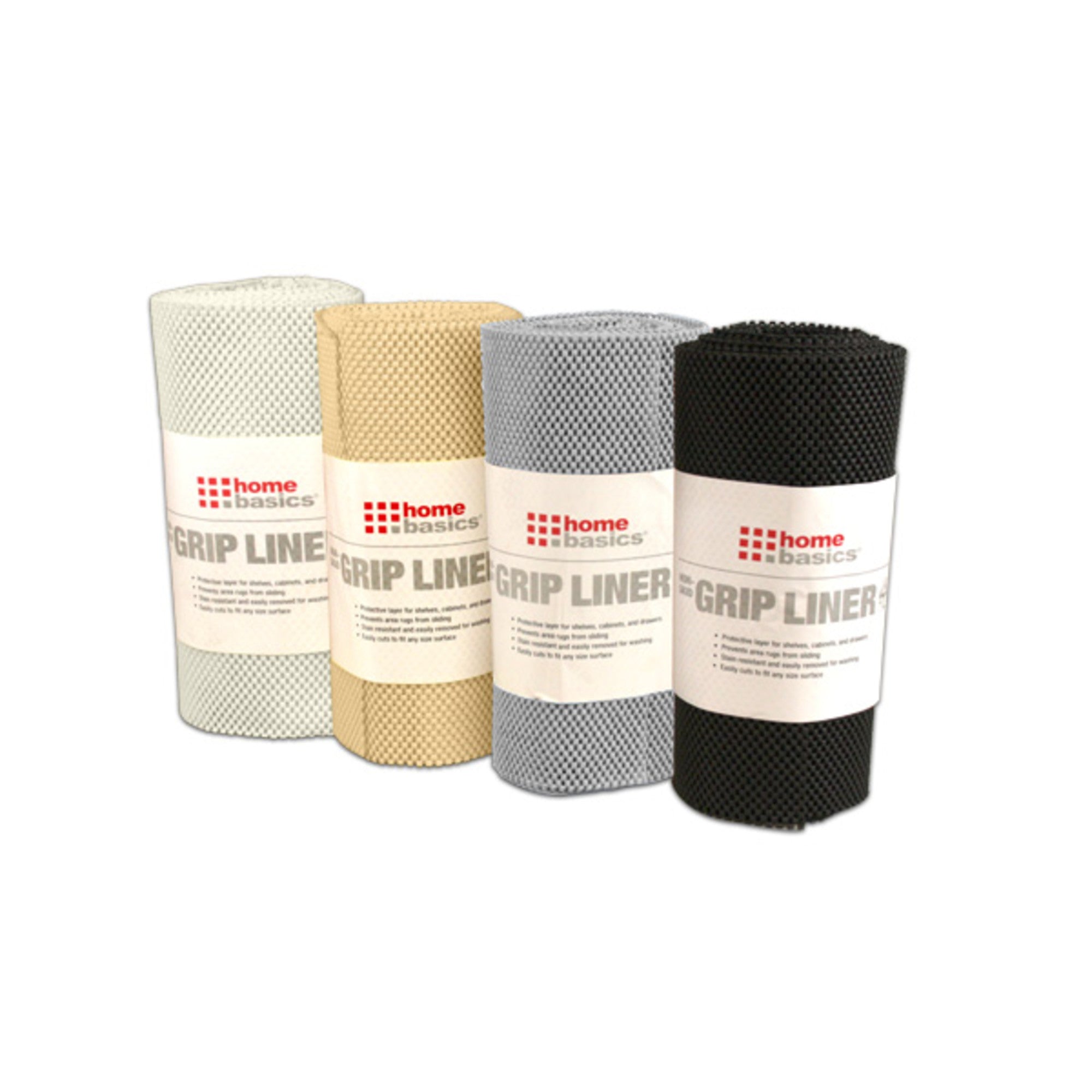 Home Basics Non-Adhesive 12” x 240” Rubber Shelf Grip Liner