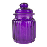 Load image into Gallery viewer, Home Basics 8 oz Mini Glass Party Favor Jar - Assorted Colors
