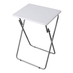 Load image into Gallery viewer, Home Basics Multi-Purpose Foldable Table, White $15.00 EACH, CASE PACK OF 6
