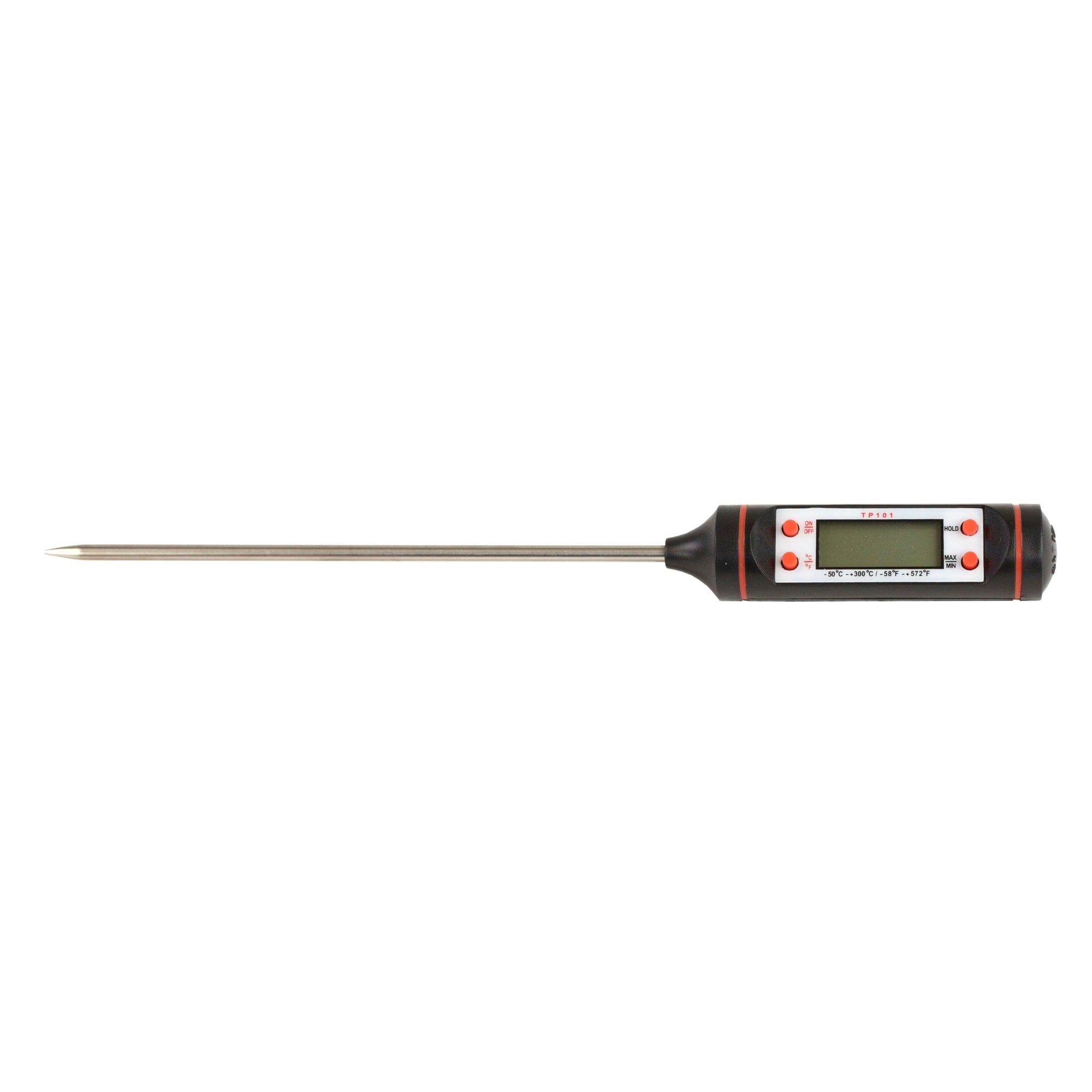 TP101 Digital Food Thermometer Long Probe Electronic Digital Thermometer BBQ  Temperature Measuring Tool Wholesale