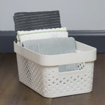 Load image into Gallery viewer, Home Basics Infinity Medium Plastic Basket - Assorted Colors
