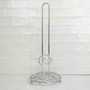Home Basics Scroll Collection Free-Standing Paper Towel Holder, Chrome $5.00 EACH, CASE PACK OF 12