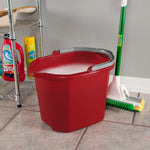 Load image into Gallery viewer, Sterilite 16 Quart / 15 Liter Dual Spout Pail Red $7.50 EACH, CASE PACK OF 6
