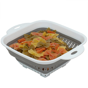 Home Basics Medium Collapsible Colander, Grey $3.00 EACH, CASE PACK OF 24