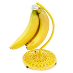 Load image into Gallery viewer, Home Basics Sunflower Cast Iron Banana Hanger, Yellow $10.00 EACH, CASE PACK OF 6
