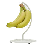 Load image into Gallery viewer, Home Basics Lines Cast Iron Banana Tree, White $10.00 EACH, CASE PACK OF 6
