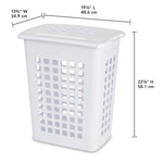 Load image into Gallery viewer, Sterilite Rectangular LiftTop Laundry Hamper $15.00 EACH, CASE PACK OF 4
