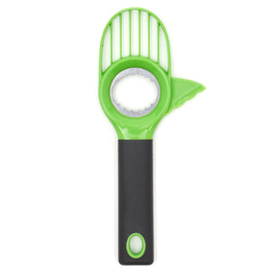 Home Basics 3-in-1 Avocado Slicer, Green $2.00 EACH, CASE PACK OF 24