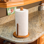 Load image into Gallery viewer, Home Basics Rustic Collection Paper Towel Holder with Easy-Tear Arm $5.00 EACH, CASE PACK OF 12
