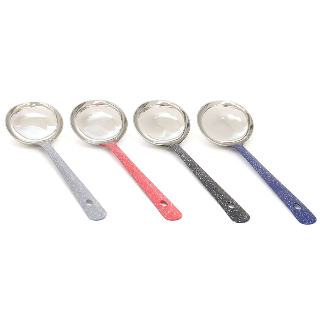 Home Basics Speckled Stainless Steel Ladle - Assorted Colors
