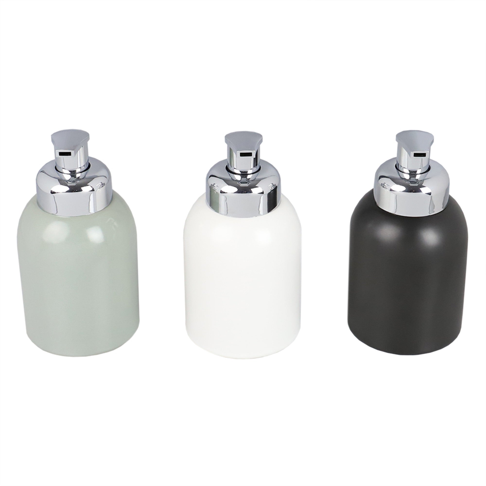Home Basics 13.5 oz. Foaming Ceramic Soap Dispenser - Assorted Colors