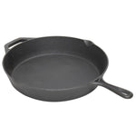 Load image into Gallery viewer, Home Basics Pre-Seasoned Cast Iron Skillet with Pour Spouts, (Set of 3) $40.00 EACH, CASE PACK OF 1
