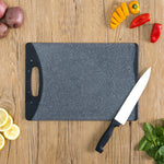 Load image into Gallery viewer, Home Basics Double Sided 10&quot; x 14.5&quot; Granite Plastic Cutting Board - Assorted Colors
