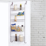 Load image into Gallery viewer, Home Basics Over the Door Kitchen Pantry Organizer, Silver $25.00 EACH, CASE PACK OF 6
