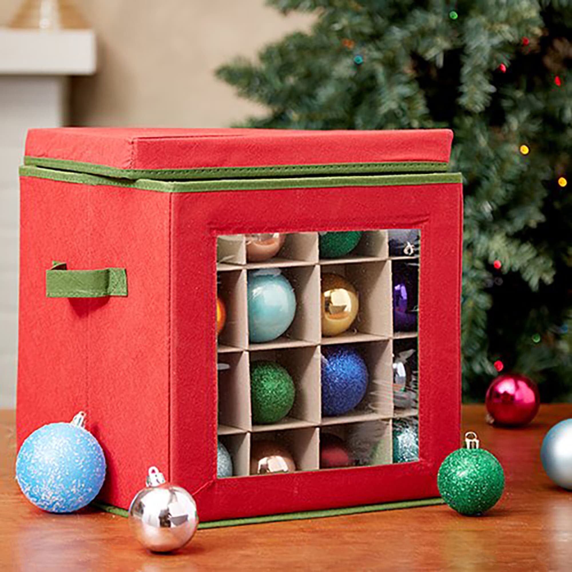 Home Basics Ornament Storage Cube $8.00 EACH, CASE PACK OF 6