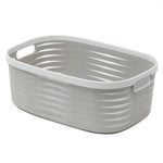Load image into Gallery viewer, Home Basics Tanis Jumbo Plastic Basket - Assorted Colors
