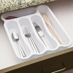 Load image into Gallery viewer, Sterilite 5 Compartment Cutlery Tray $4.00 EACH, CASE PACK OF 6
