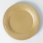 Load image into Gallery viewer, Sophia Grace 12&quot; Charger Plate, Regal Gold $2.00 EACH, CASE PACK OF 12
