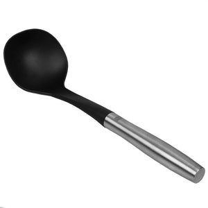 Home Basics Mesa Collection Scratch-Resistant Nylon Serving Ladle, Black $3.00 EACH, CASE PACK OF 24