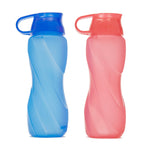 Load image into Gallery viewer, Home Basics 25oz. Curved Water Bottle With Handle - Assorted Colors
