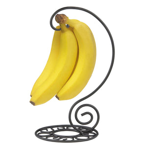 Home Basics Scroll Collection Steel Banana Tree, Black $5.00 EACH, CASE PACK OF 12