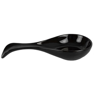 Home Basics Ceramic Spoon Rest, Black $4.00 EACH, CASE PACK OF 12