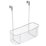 Load image into Gallery viewer, Home Basics Delta Steel Over the Cabinet Basket, Silver $6.00 EACH, CASE PACK OF 12

