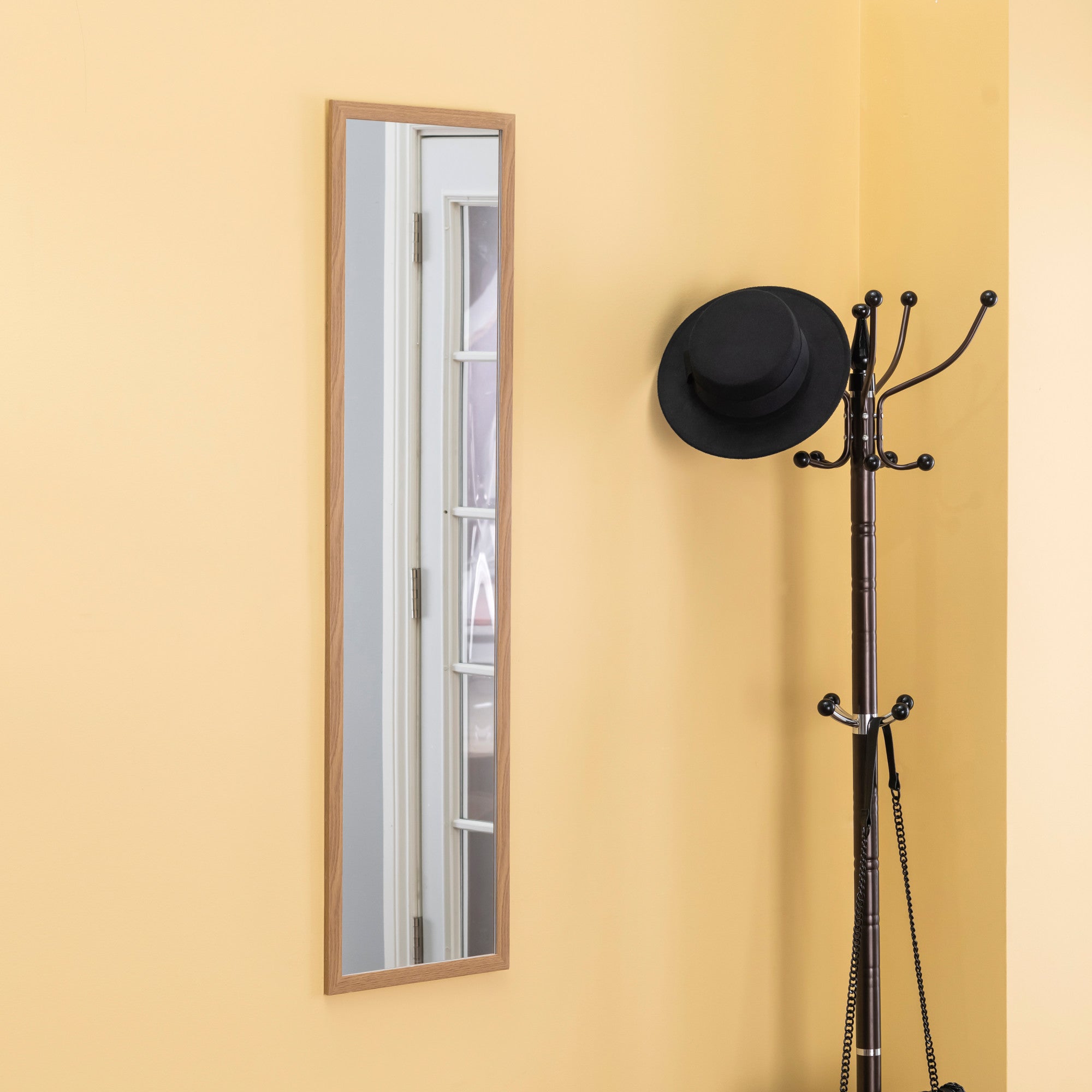 Home Basics Classic Full Length Wall Mirror - Assorted Colors