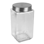 Load image into Gallery viewer, Home Basics 4 Piece Canister Set with Stainless Steel Lids $15.00 EACH, CASE PACK OF 6
