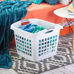 Load image into Gallery viewer, Sterilite 1.75 Bushel Ultra Square Laundry Basket, White $10 EACH, CASE PACK OF 6
