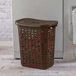 Load image into Gallery viewer, Sterilite Weave Laundry Hamper / Espresso $20.00 EACH, CASE PACK OF 4
