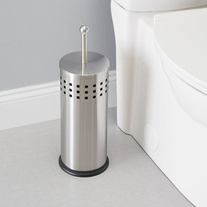 Home Basics Brushed Metal Toilet Plunger & Holder $12.00 EACH, CASE PACK OF 12