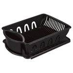 Load image into Gallery viewer, Sterilite Large 2 Piece Sink Set, Black $12.00 EACH, CASE PACK OF 6

