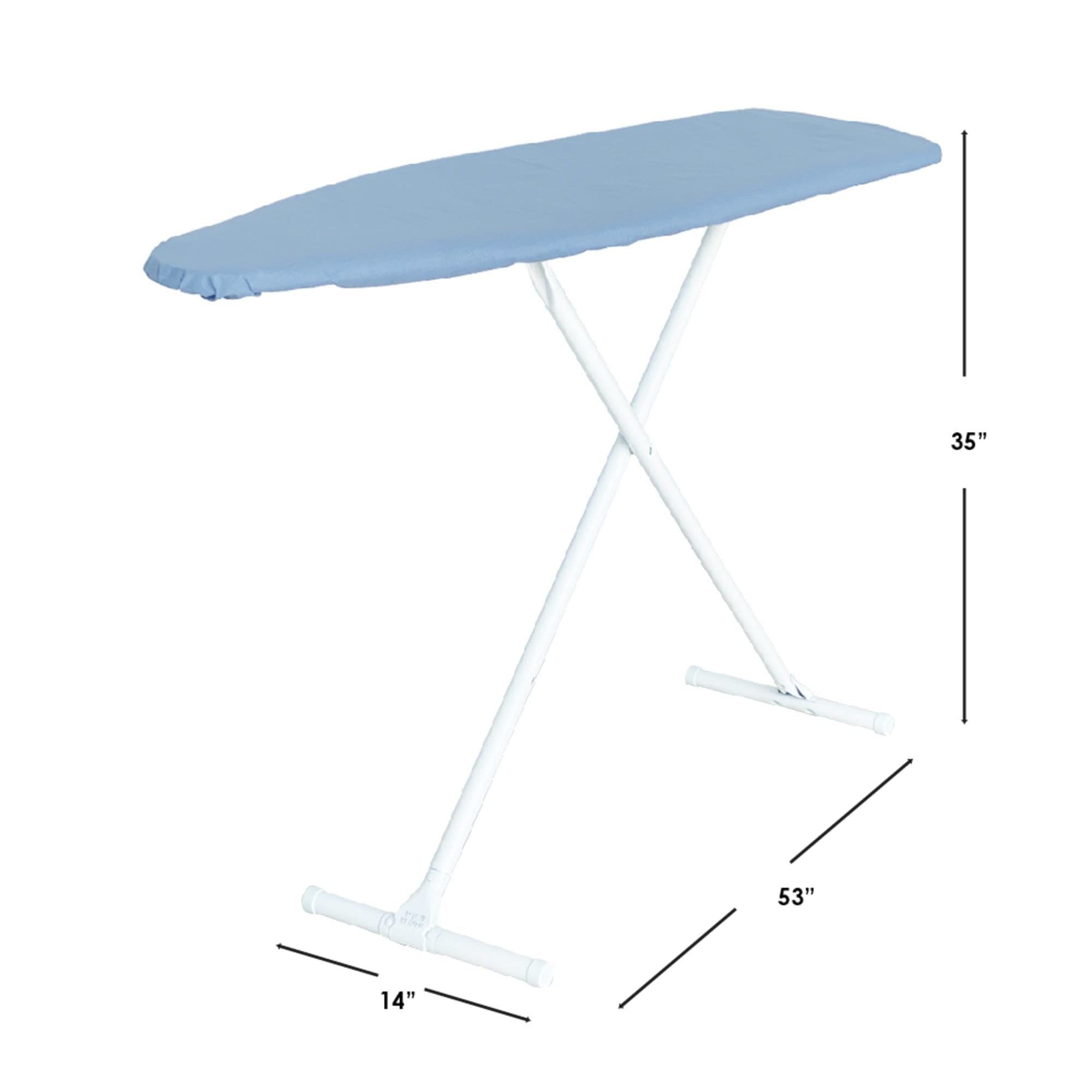 Seymour Home Products Adjustable Height, Freestanding T-Leg Ironing Board, Light Blue $25.00 EACH, CASE PACK OF 1