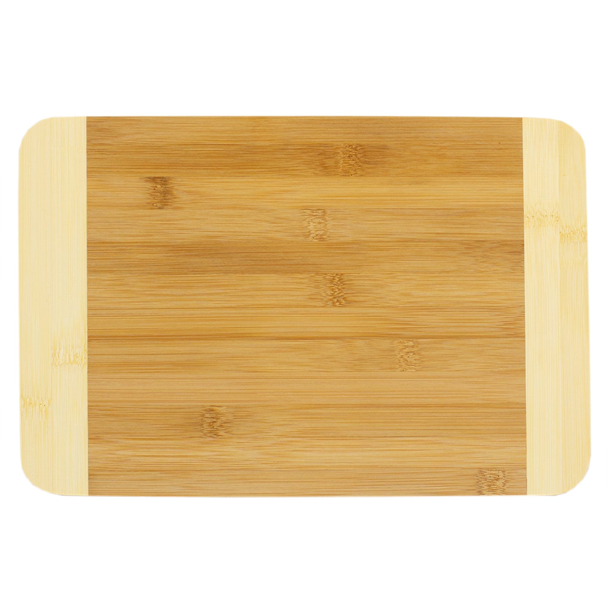 Home Basics 8" x 12" Two Tone Bamboo Cutting Board $4.00 EACH, CASE PACK OF 24