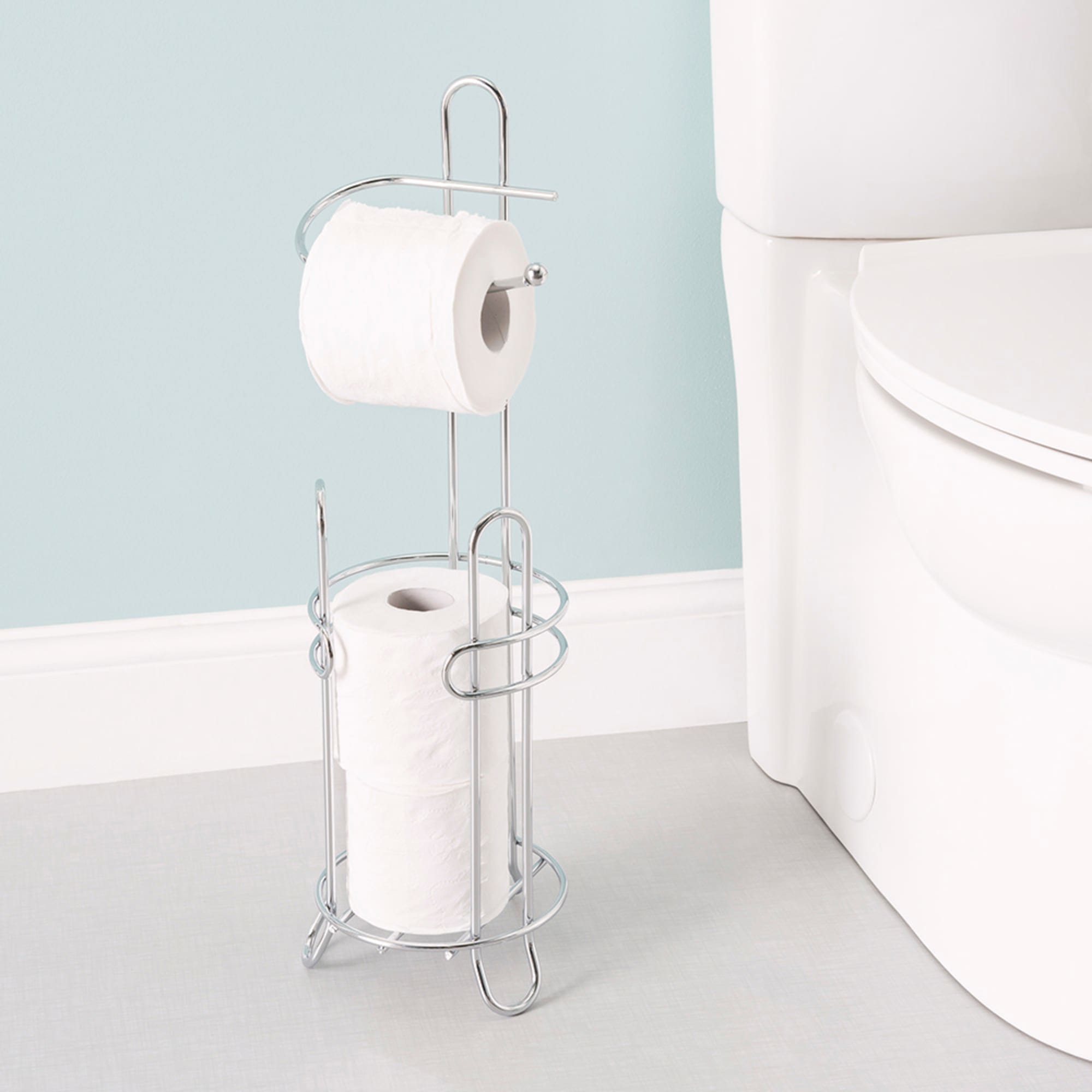 Home Basics Toilet Paper Holder and Dispenser $12.00 EACH, CASE PACK OF 6