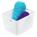 Load image into Gallery viewer, Home Basics Trellis Mezzo 2 Piece Plastic Baskets - Assorted Colors
