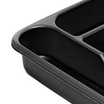 Load image into Gallery viewer, Home Basics 7 Textured Compartment Plastic Cutlery Tray $3.00 EACH, CASE PACK OF 12
