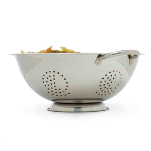 Home Basics 7 QT Stainless Steel  Deep Colander $5.00 EACH, CASE PACK OF 12