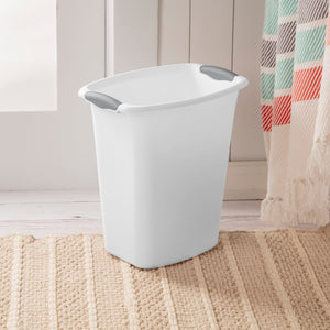 Sterilite 3 Gallon/11.4 Liter Wastebasket White $5.00 EACH, CASE PACK OF 6