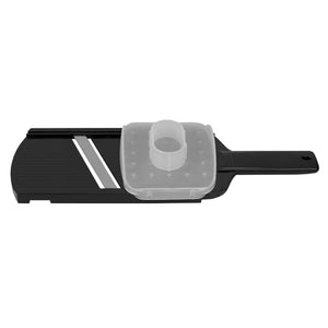 Home Basics Plastic Mandolin Slicer with Handle, Black $4.00 EACH, CASE PACK OF 24