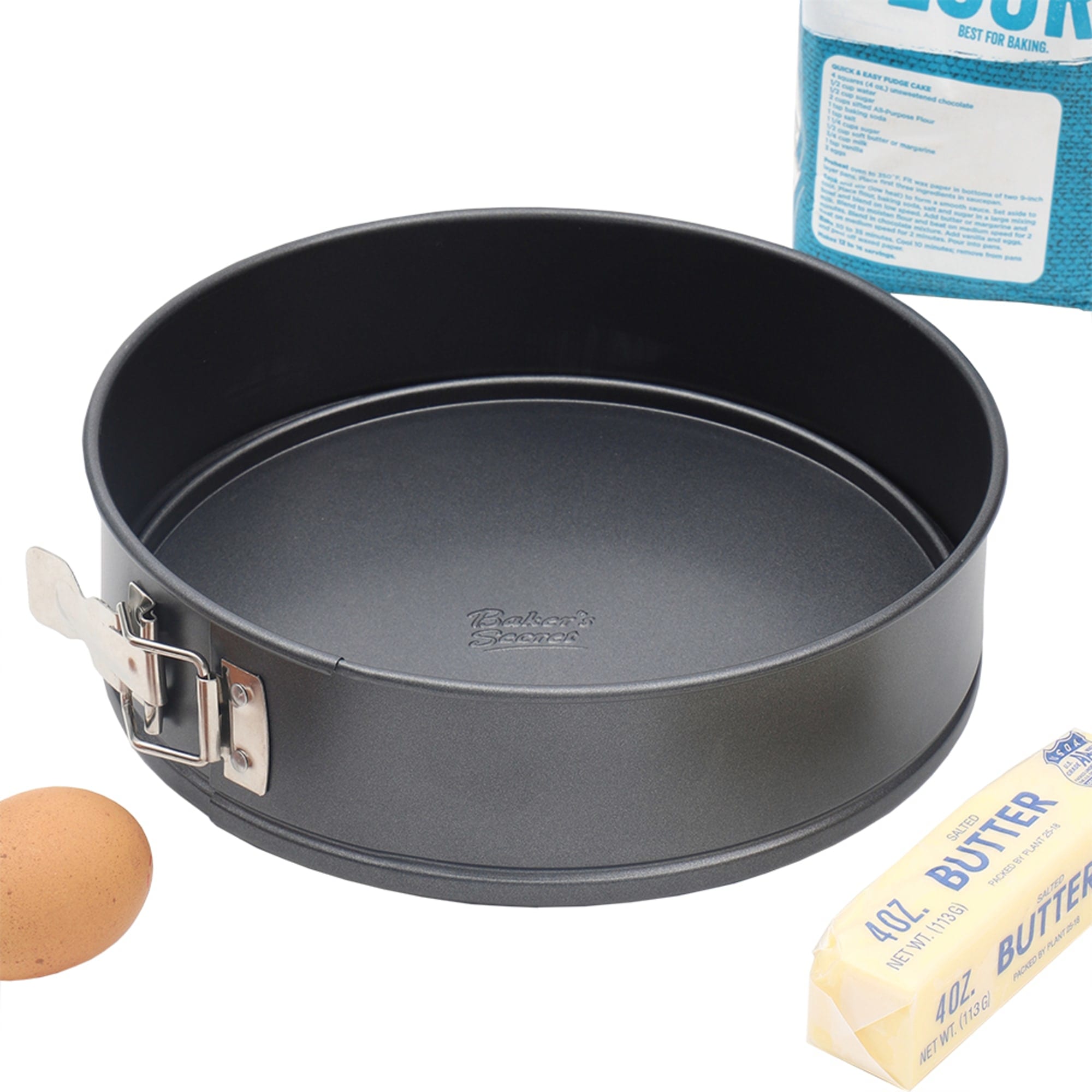 Bakers Secret Advanced 9-inch Non-Stick Steel Springform Pan, FOOD PREP