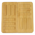 Load image into Gallery viewer, Michael Graves Design Expandable Linear Grooved Square Bamboo Trivet, Natural $7.00 EACH, CASE PACK OF 6
