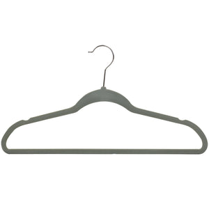 Home Basics Flocked Velvet Suit Hanger, (Pack of 25), Grey $8.00 EACH, CASE PACK OF 8