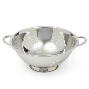 Home Basics 7 QT Stainless Steel  Deep Colander $5.00 EACH, CASE PACK OF 12