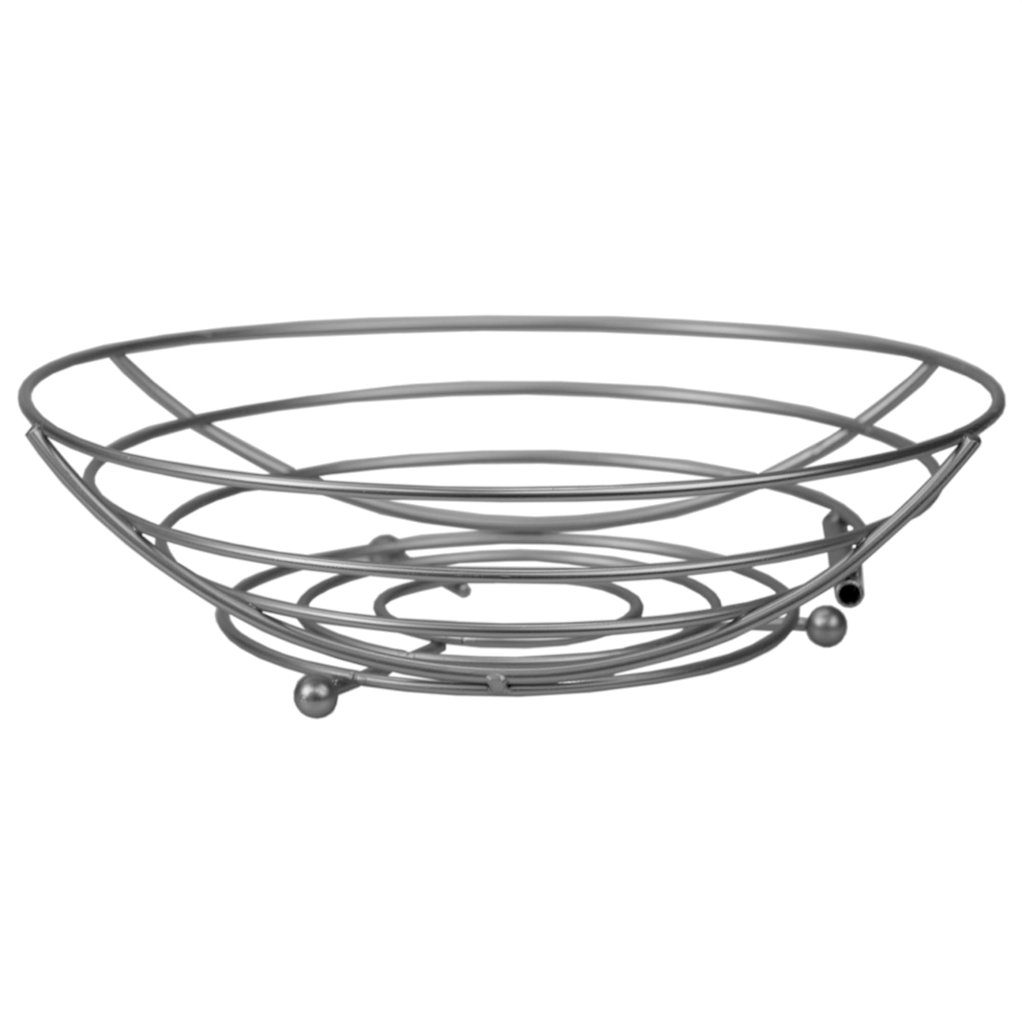 Home Basics Simplicity Open Steel Wire Fruit Bowl with Detachable Banana Hanger $10.00 EACH, CASE PACK OF 6