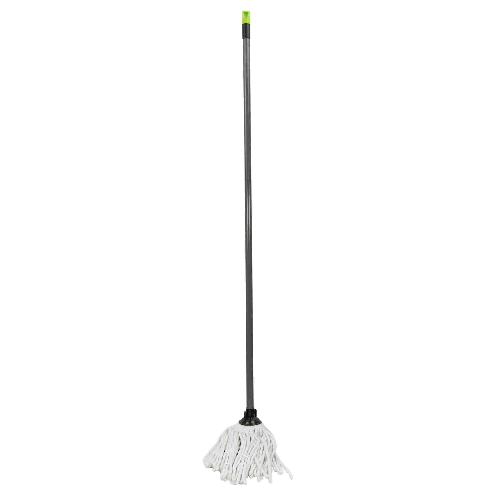 Home Basics Brilliant Wet Mop, Grey/Lime $5.00 EACH, CASE PACK OF 12